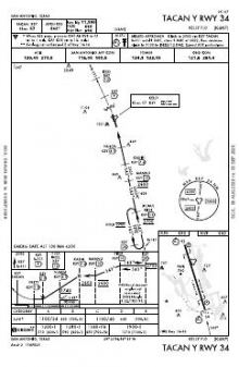 TACAN Y RWY 34 chart preview