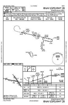 RNAV (GPS) RWY 28 chart preview