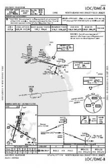LOC/DME-B chart preview
