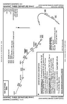 HAWWC THREE (RNAV) chart preview