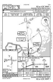 ILS OR LOC RWY 01 chart preview