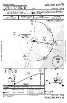 VOR/DME RWY 28 chart preview