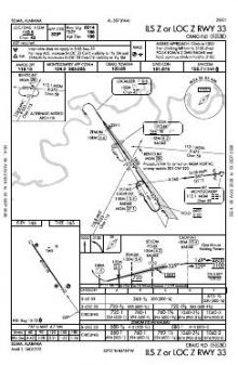 ILS Z OR LOC Z RWY 33 chart preview