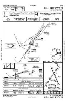 ILS OR LOC RWY 21 chart preview