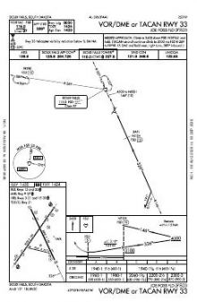 VOR/DME OR TACAN RWY 33 chart preview