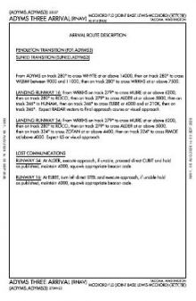 ADYMS THREE (RNAV), CONT.1 chart preview