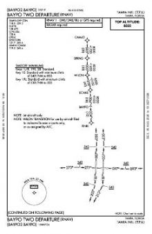 BAYPO TWO (RNAV) chart preview