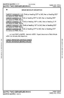 BAYPO TWO (RNAV), CONT.1 chart preview