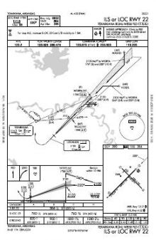 ILS OR LOC RWY 22 chart preview