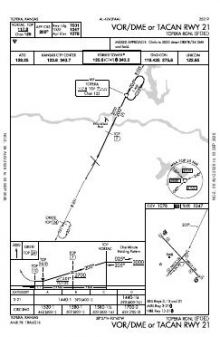 VOR/DME OR TACAN RWY 21 chart preview