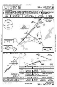 ILS OR LOC RWY 23 chart preview