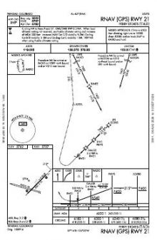 RNAV (GPS) RWY 21 chart preview