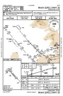 RNAV (GPS) Z RWY 30 chart preview