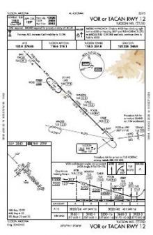 VOR OR TACAN RWY 12 chart preview