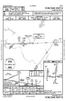 VOR/DME RWY 08 chart preview