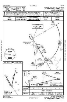 VOR/DME RWY 32 chart preview
