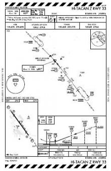 HI-TACAN Z RWY 33 chart preview