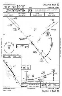 TACAN Y RWY 33 chart preview