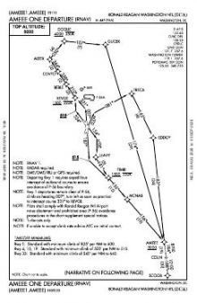 AMEEE ONE (RNAV) chart preview