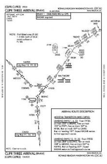 CLIPR THREE (RNAV) chart preview