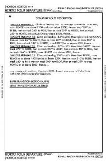 HORTO FOUR (RNAV), CONT.1 chart preview