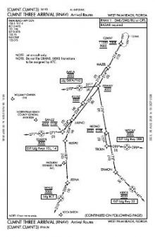 CLMNT THREE (RNAV), CONT.1 chart preview