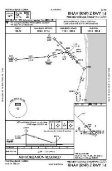 RNAV (RNP) Z RWY 14 chart preview