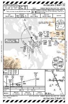 HI-TACAN Z RWY 32 chart preview