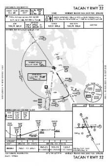 TACAN Y RWY 32 chart preview