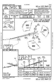 ILS OR LOC RWY 27 chart preview
