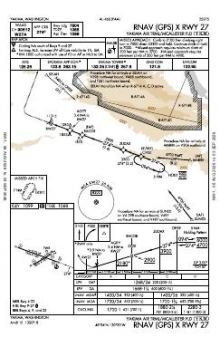 RNAV (GPS) X RWY 27 chart preview