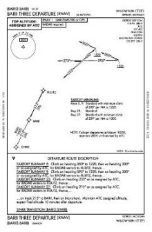 BARII THREE (RNAV) chart preview