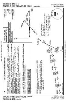 SNDRS THREE (RNAV) chart preview