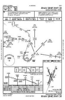 RNAV (RNP) RWY 03R chart preview