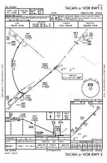 TACAN OR VOR RWY 05 chart preview