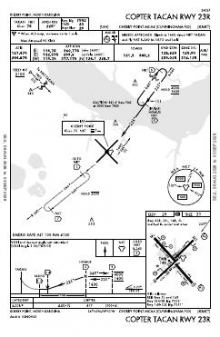 COPTER TACAN RWY 23R chart preview