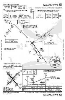 TACAN Z RWY 32L chart preview