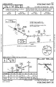 VOR/DME RWY 30 chart preview