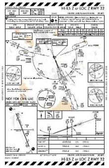 HI-ILS Z OR LOC Z RWY 32 chart preview