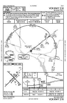 VOR RWY 21R chart preview