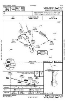 VOR/DME RWY 17 chart preview