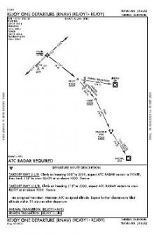 REJOY ONE (RNAV) chart preview