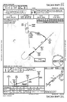 TACAN RWY 21L chart preview