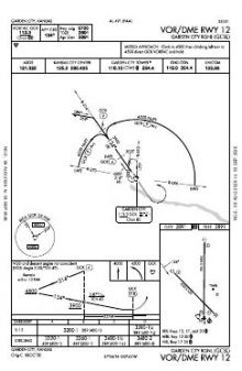 VOR/DME RWY 12 chart preview