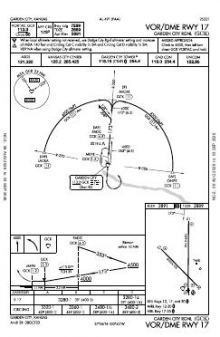 VOR/DME RWY 17 chart preview