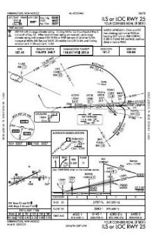 ILS OR LOC RWY 25 chart preview