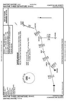 MAYNR THREE (RNAV) chart preview
