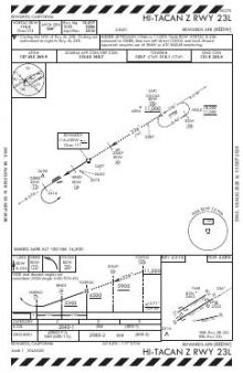 HI-TACAN Z RWY 23L chart preview