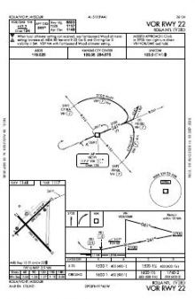 VOR RWY 22 chart preview
