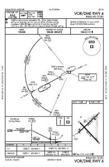 VOR/DME RWY 04 chart preview